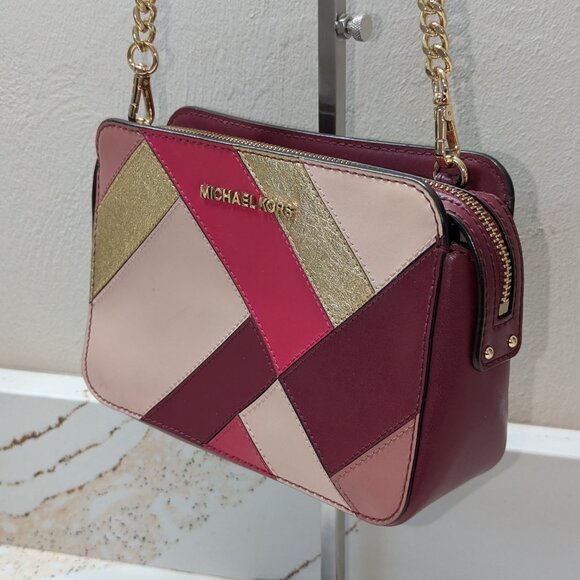 Michael Kors Multicolor Patchwork Crossbody Bag - Picture 2 of 5
